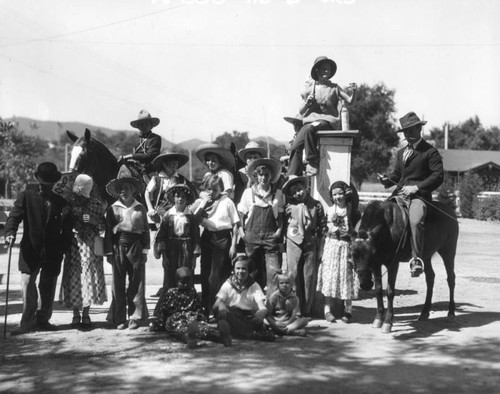 Horse show at Flintridge Riding Academy, view 2