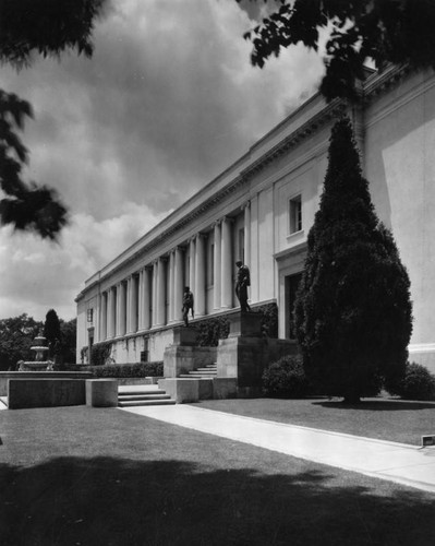 Exterior of Library building — Calisphere