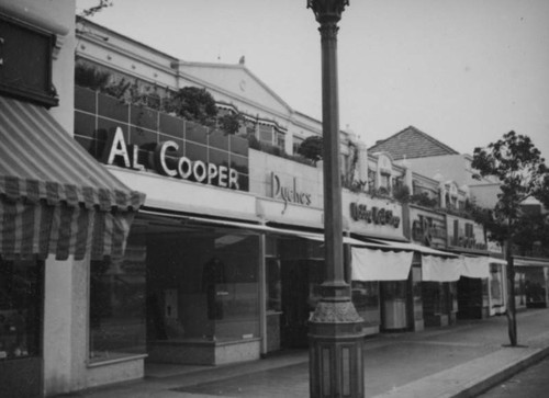 Street of Westwood shops