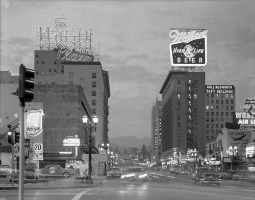 Vine Street at Selma Avenue