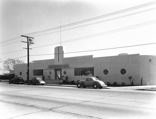 Cinecolor film processing lab