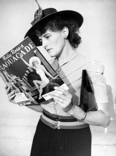 Ethel Schultheis reading at Union Station