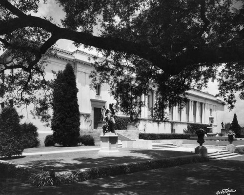 Library building exterior