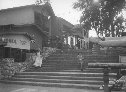 Stairs to the Court of the Lotus Pools, China City