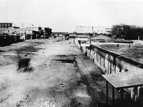Early view of Los Angeles Street
