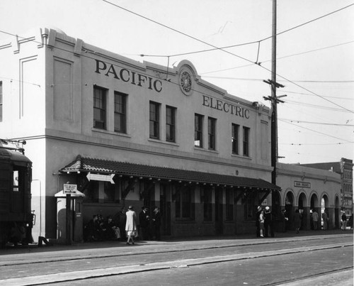 San Pedro Pacific Electric station