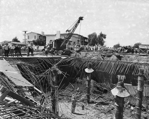 Santa Monica Reservoir collapse