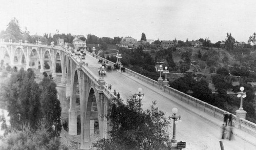 Early view, Colorado Street Bridge