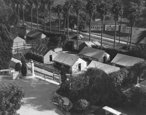 Lincoln Nigh tent village