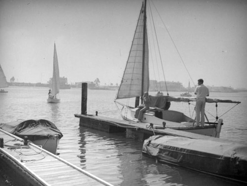 Boats docked