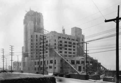 Construction of Sears building, view 2