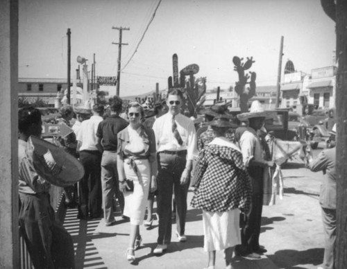 Tijuana tourists