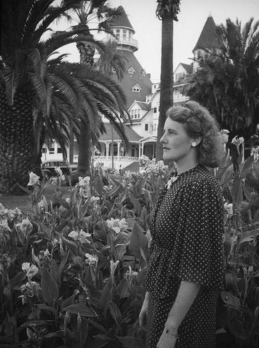 Ethel Schultheis at Hotel del Coronado