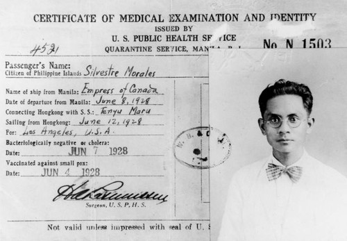 Medical Examination and Identity card