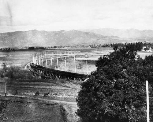 Pacific Electric tracks near the river