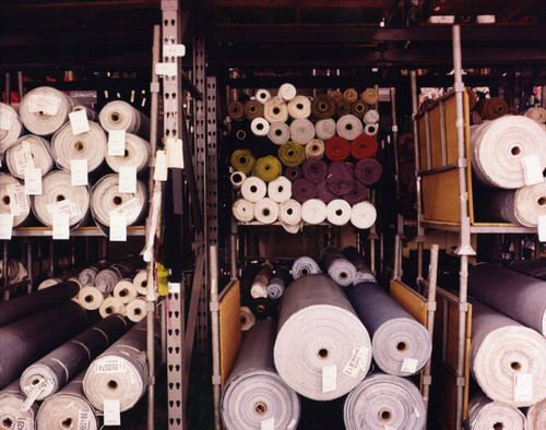 Fabric at Karen Kane headquarters