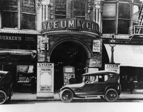 Entrance to the Lyceum Theatre