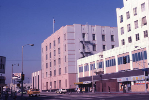 La Brea Avenue and Wilshire Boulevard