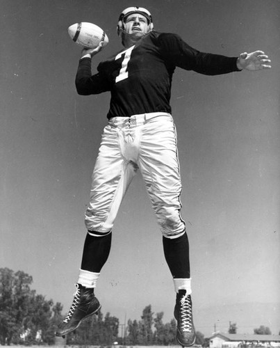 Quarterback Bob Waterfield