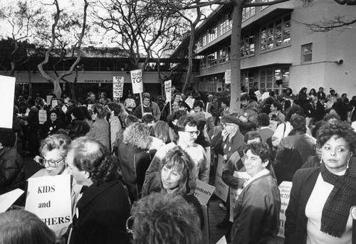 Teacher protest