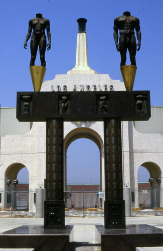 Robert Graham sculpture, Olympic Gateway, Los Angeles Memorial Coliseum