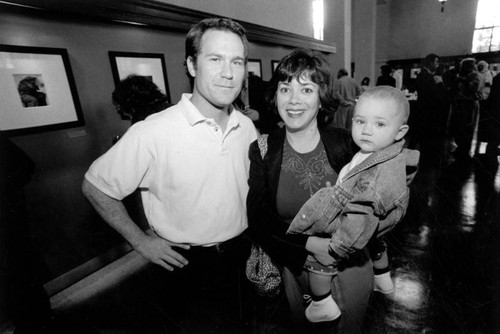 Todd Frankel and family, Central Library