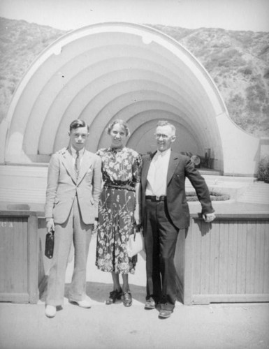 Family at the Hollywood Bowl