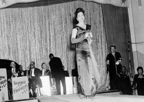 Ethel Sissle in fashion show