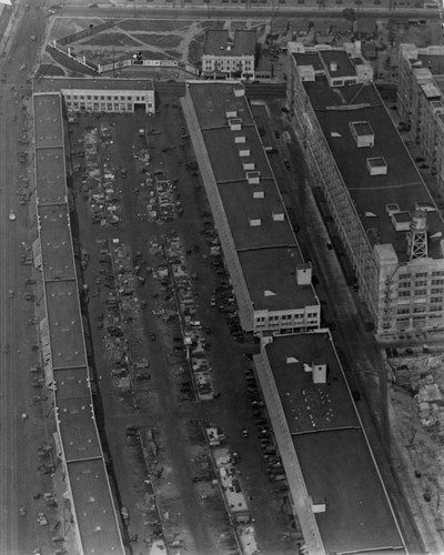 Looking down over the Produce Market