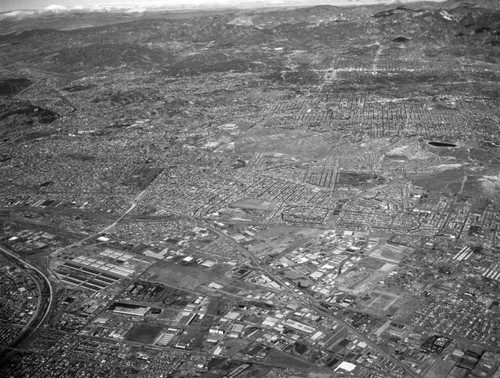 Los Angeles Basin, aerial view