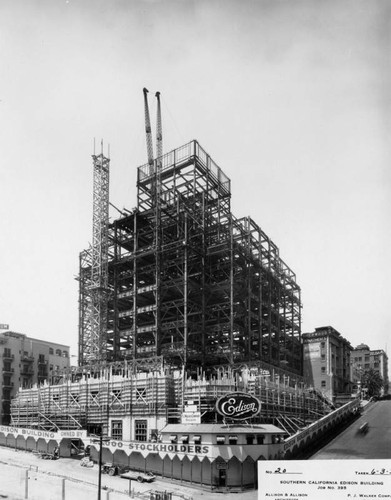 Southern California Edison Building, frame