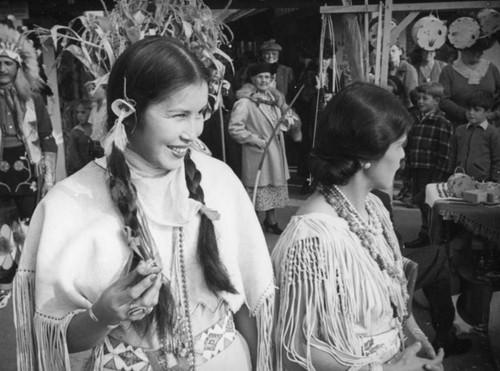 Indian maidens at the Farmers Market Fall Festival