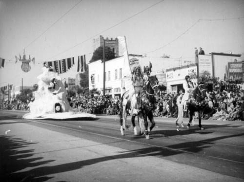 Native American riders, 52nd Annual Tournament of Roses, 1941