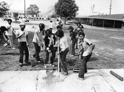 Campus cleanup