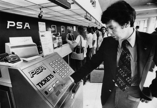 Vending machines from candy and cigarettes to airline tickets