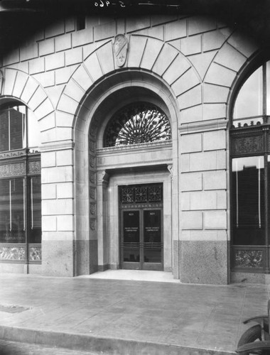 Pacific Finance Building, exterior