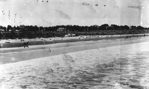 View of Long Beach from the pier