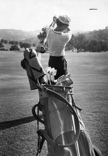 Golfer at Woodland Hills Country Club