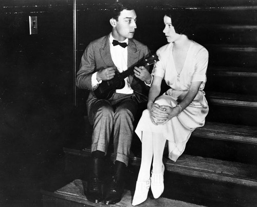 Buster Keaton and Natalie Talmadge