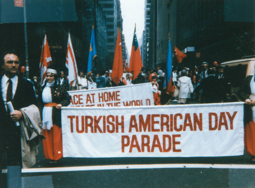 Turkish Americans march in the Turkish American Day parade