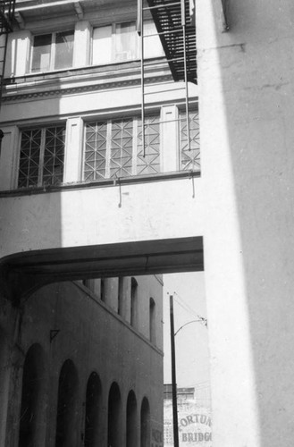 Close view of Bridge of Sighs