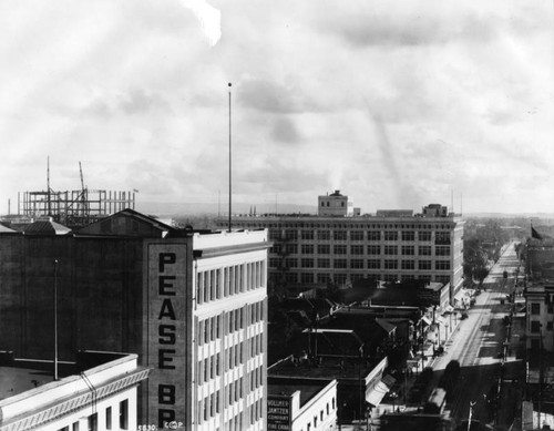 View from the rooftop, Hill and 6th Streets