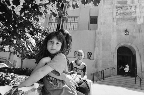 LAPL, Flower Street entrance