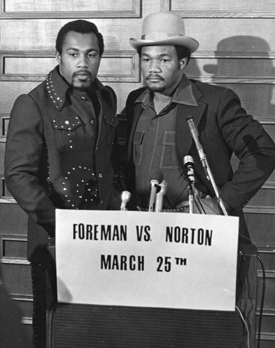 Foreman vs Norton, upcoming fight