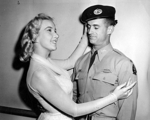 Kathy Marlowe and Capt. Richard H. Case