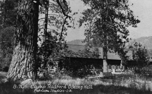 Dining Hall at Camp Radford — Calisphere