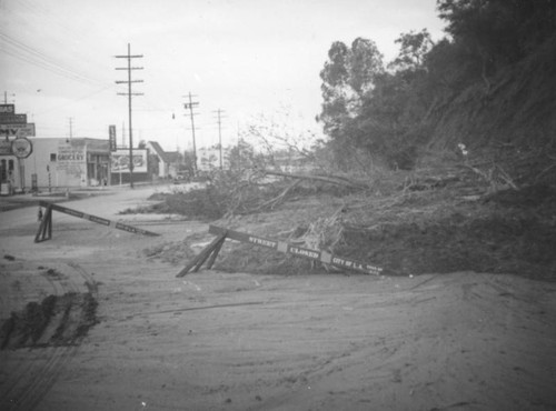 L.A. River flooding, Riverside Drive landslide, Elysian Park