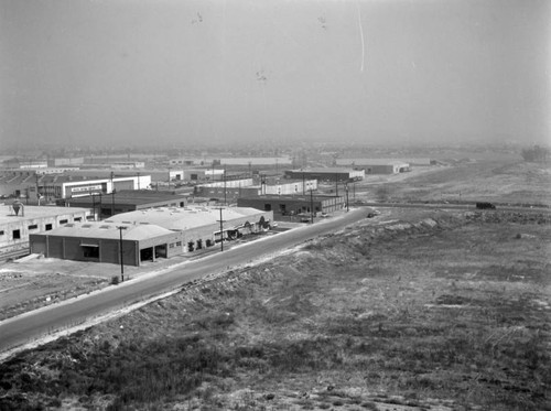 J.H. Coffman & Son plant, looking north