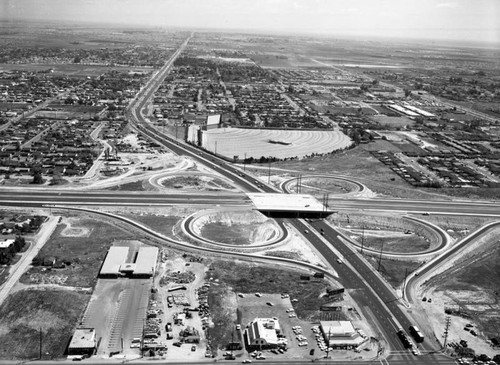 Highway 39 Drive-In, Westminster, looking south