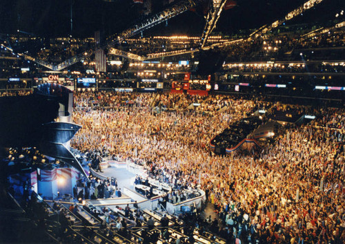 View inside the Staples Center